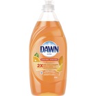 Dawn Ultra Antibacterial Dish Liquid - Ready-To-Use Liquid - Orange Scent - 1 Each
