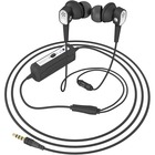 Spracht Konf-X Buds In-Ear Headset - Stereo - Wired - Earbud - Binaural - In-ear - Noise Canceling - Black, Silver