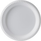 Dart Plastic Dinnerware - 9" (228.60 mm) Diameter Plate - Plastic - Disposable - White - 25 Piece(s) / Pack