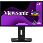 ViewSonic Graphic VG2448 23.8" Full HD LED Monitor - 16:9 - Black - 24.00" (609.60 mm) Class - In-plane Switching (IPS) Technology - LED Backlight - 1920 x 1080 - 16.7 Million Colors - 250 cd/m - 14 ms - 75 Hz Refresh Rate - HDMI - VGA - DisplayPort