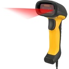 Adesso NuScan 5200TU- Antimicrobial & Waterproof 2D Barcode Scanner - Cable Connectivity - 12" (304.80 mm) Scan Distance - 1D, 2D - CMOS - USB - Yellow, Black - IP67 - Industrial, Healthcare, Logistics, Library, Retail