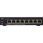 Cisco SG250-08HP 8-Port Gigabit PoE Smart Switch - 8 Ports - Manageable - 2 Layer Supported - Twisted Pair - Rack-mountable - Lifetime Limited Warranty