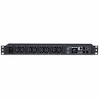 CyberPower PDU31005 Monitored PDU, 100-240V, 20A, 8 IEC-320 C13 Outlets, 1U Rackmount - Monitored - IEC 60320 C20 - 8 x IEC 60320 C13 - 120 V AC, 230 V AC - Network (RJ-45) - 1U - Rack Mount - Rack-mountable