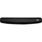 Adesso Memory Foam Keyboard Wrist Rest - 0.88" (22.35 mm) x 3.25" (82.55 mm) Dimension - Black - Rubber, Fiber, Memory Foam - Anti-slip