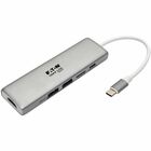 Tripp Lite U442-DOCK10-S Docking Station - for Notebook/Tablet/Smartphone - 60 W - USB Type C - 2 x USB Ports - USB Type-C - HDMI - Thunderbolt - Wired