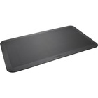 Kensington Anti-fatigue Mat - Workstation - 35.40" (899.16 mm) Length x 19.70" (500.38 mm) Depth x 0.70" (17.78 mm) Thickness - Gel, Rubberized - Black