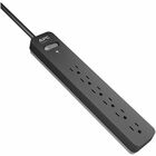 APC by Schneider Electric SurgeArrest Essential 6-Outlet Surge Suppressor/Protector - 6 x NEMA 5-15R - 1080 J - 120 V AC Input - 120 V AC Output