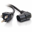 C2G 6ft Universal Right Angle Power Cord - 1.83m
