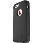 OtterBox Commuter Case for iPhone 5/5s/SE - For Apple iPhone 5, iPhone 5s, iPhone SE Smartphone - Black - Wear Resistant, Scuff Resistant, Drop Resistant, Bump Resistant, Scratch Resistant, Tear Resistant, Grit Resistant, Scrape Resistant, Grime Resistant, Dirt Resistant, Lint Resistant, ... - Polycarbonate, Synthetic Rubber, Silicone