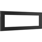 Wiremold Radiant Furniture Power Center Switch Bezel, Black - Black