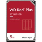 WD Red Plus WD80EFAX 8 TB Hard Drive - 3.5" Internal - SATA (SATA/600) - Storage System Device Supported - 5400rpm - 180 TB TBW