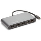 StarTech.com Mini Thunderbolt 3 Dock Dual 4K 6Hz HDMI - Mac/Windows Docking Station - Discontinued, Limited Stock, Replaced by TB3DKM2DPL - The new version (TB3DKM2HDL) offers the same functionality plus, extra-long 11" (28cm) attached cable - Mini Thunde