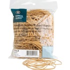 Business Source Rubber Bands - Size: #19 - 3.50" (88.90 mm) Length - 62 mil (1.57 mm) Thickness - 425 / Pack - Natural