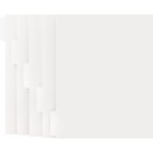 Business Source Straight Collated Print-on Tab Divider - Print-on Tab(s) - 5 Tab(s)/Set - 8.50" Divider Width x 11" Divider Length - Letter - White Divider - White Tab(s) - 50 / Box
