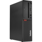 Lenovo ThinkCentre M720s 10ST001TUS Desktop Computer - Intel Core i3 8th Gen i3-8100 3.60 GHz - 4 GB RAM DDR4 SDRAM - 500 GB HDD - 16 GB SSD - Small Form Factor - Raven Black - Windows 10 Pro 64-bit - DVD-Writer - English (US) Keyboard