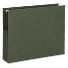 Business Source Hanging File Pockets - Letter - 8 1/2" x 11" Sheet Size - 3 1/2" Expansion - Recycled - 10 / Box