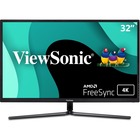 Viewsonic 32" Display, MVA Panel, 3840 x 2160 Resolution - 32" (812.80 mm) Class - Multi-domain Vertical Alignment (MVA) - LED Backlight - 3840 x 2160 - 1.07 Billion Colors - FreeSync - 300 cd/m - 9.50 ms - 60 Hz Refresh Rate - HDMI - DisplayPort