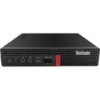 Lenovo ThinkCentre M720q 10T7002FUS Desktop Computer - Intel Core i7 8th Gen i7-8700T 2.40 GHz - 8 GB RAM DDR4 SDRAM - 256 GB SSD - Tiny - Raven Black - Windows 10 Pro 64-bit - English (US) Keyboard