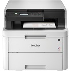 Brother HL-L3290CDW Wireless Laser Multifunction Printer - Color - Copier/Printer/Scanner - 25 ppm Mono/25 ppm Color Print - 600 x 2400 dpi Print - Automatic Duplex Print - Up to 30000 Pages Monthly - 251 sheets Input - Color Scanner - 1200 dpi Optical Scan - Wireless LAN - USB - 1 Each - For Plain Paper Print