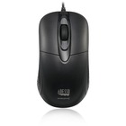 Adesso iMouse W4 - Waterproof Antimicrobial Optical Mouse - Optical - Cable - Black - USB - 1000 dpi - 3 Button(s) - Right-handed Only