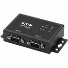 Tripp Lite U208-002-IND RS422/485 USB to Serial FTDI Adapter - External - USB Type B - Linux, Mac, PC - 2 x Number of Serial Ports External