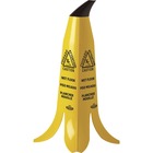 Impact Products 2' Banana Safety Cone - 3 / Carton - CAUTION Print/Message - 11" (279.40 mm) Width x 24" (609.60 mm) Height - Banana Cone Shape - Yellow