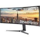 Samsung C43J890DKN 43.4" Curved Screen LED LCD Monitor - 32:10 - Gray - 3840 x 1200 - 16.7 Million Colors - 300 cd/m Typical, 300 cd/m Minimum - 5 ms GTG - HDMI - DisplayPort - USB Type-C