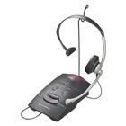 Plantronics S-11 Telephone Headset System - Wired - Over-the-head - Monaural - Black