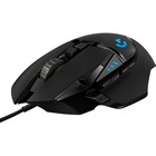 Logitech G502 HERO High Performance Gaming Mouse - Optical - Cable - Black - USB - 16000 dpi - 11 Button(s)