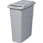 Rubbermaid Slim Jim Confidential with Lid 87.1l/ 23 Gal Light Gray