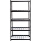Lorell Wire Deck Shelving - 72" Height x 36" Width x 18" Depth - 28% Recycled - Steel - 1 Each