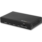 StarTech.com 2 Port HDMI Splitter - 4K 60Hz - 1x2 Way HDMI 2.0 Splitter - HDR - ST122HD202 - HDMI 2.0 splitter supports UHD resolutions up to 4K at 60Hz and HDR - 1x2 HDMI splitter 4K automatically passes EDID - 2 Port 4K HDMI Splitter installs easily wit