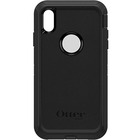 OtterBox Defender Carrying Case (Holster) Apple iPhone XS Max Smartphone - Black - Drop Resistant, Dust Proof Port, Dirt Resistant Port, Lint Resistant Port - Belt Clip