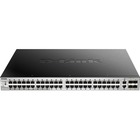 D-Link DGS-3130-54PS Ethernet Switch - 50 Ports - Manageable - 3 Layer Supported - Modular - Optical Fiber, Twisted Pair