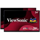 Viewsonic 24" Display, IPS Panel, 1920 x 1080 Resolution - 24.00" (609.60 mm) Class - In-plane Switching (IPS) Technology - LED Backlight - 1920 x 1080 - 16.7 Million Colors - Adaptive Sync - 250 cd/m - 14 ms - 75 Hz Refresh Rate - HDMI - VGA - DisplayPort