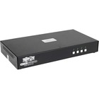 Tripp Lite B002-DV1AC4 4-Port NIAP PP3.0-Certified DVI-I KVM Switch - 4 Computer(s) - 1 Local User(s) - 2560 x 1600 - 11 x USB - 5 x DVI - TAA Compliant