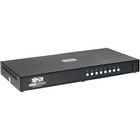 Tripp Lite B002-DV1AC8 8-Port NIAP PP3.0-Certified DVI-I KVM Switch - 8 Computer(s) - 1 Local User(s) - 2560 x 1600 - 19 x USB - 9 x DVI - TAA Compliant