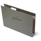 Continental 2" Box Bottom Hanging Folders - Letter - 8 1/2" x 11" Sheet Size - 11 pt. Folder Thickness - Pressboard - Standard Green - Recycled - 25 / Box
