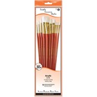 Daler-Rowney Simply Simmons Paint Brush - 10 Brush(es) - Assorted, Assorted