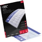 GBC EZUse Thermal Letter-size 3m Laminating Pouch - Sheet Size Supported: Letter 8.50" (215.90 mm) Width x 11" (279.40 mm) Length - Laminating Pouch/Sheet Size: 3 mil Thickness - Glossy, Crystal - Jam-free, Fade Resistant, Discoloration Resistant, Alignme