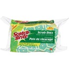 Scotch-Brite Scrub Dots Heavy-duty Scrub Sponge - 2.5" Height x 6.2" Width x 4.7" Depth - 3/Pack - Green