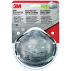 3M Workshop Odor Respirator - Recommended for: Woodworking, Workshop, Oil & Gas, Deck - Filter, Comfortable, Breathable, Collapse Resistant, Adjustable Nose Clip, Braided Headband - Odor, Respiratory Protection - Charcoal - 1 Each