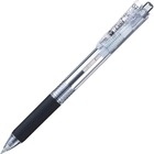 Pentel V-Feel Retractable Ballpoint Pens - 0.7 mm Pen Point Size - Retractable - Black - Clear Barrel - 1 Each