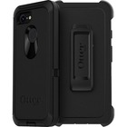 OtterBox Defender Carrying Case (Holster) Google Smartphone - Black - Drop Resistant Shell, Dirt Resistant Port, Dust Resistant Port, Lint Resistant Port, Bump Resistant, Shock Resistant, Impact Resistant, Drop Proof, Scratch Resistant - Silicone Body - Belt Clip