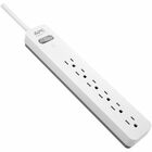 APC by Schneider Electric Essential SurgeArrest 6 Outlet 6 Foot Cord 120V, White and Grey - 6 x NEMA 5-15R - 1080 J - 120 V AC Input