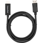 VisionTek DisplayPort to HDMI 2M Active Cable (M/M) - 6.6 ft DisplayPort/HDMI A/V Cable for Projector, Monitor, Audio/Video Device, Dock, TV, Digital Signage Display - First End: 1 x DisplayPort 1.2 Digital Audio/Video - Male - Second End: 1 x HDMI 2.0 Digital Audio/Video - Male - Supports up to 3840 x 2160 - Nickel Plated Connector
