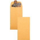 Supremex SPX00677-Coin Envelopes - Coin - #1 - 3 1/2" Width x 2 1/4" Length - 24 lb - Gummed - Kraft - 500 / Box - Golden