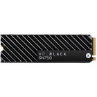WD Black SN750 WDS500G3XHC 500 GB Solid State Drive with Heatsink - PCI Express (PCI Express 3.0 x4) - 300 TB (TBW) - Internal - M.2 2280 - 300 TB TBW - 3430 MB/s Maximum Read Transfer Rate - 5 Year Warranty