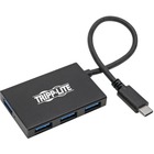 Tripp Lite U460-004-4A-AL USB 3.1 C Hub, 5 Gbps, Aluminum Housing - USB Type C - External - 4 USB Port(s) - 4 USB 3.1 Port(s) - PC, Chrome OS, Mac