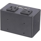 StarTech.com Power Outlet Module for Conference Table Connectivity Box - 2x AC Power and 2x USB-A - Power and Charging Hub - Power Outlet Module for Conference Table Connectivity Box - Add convenient power & charging capability to a boardroom or huddle sp